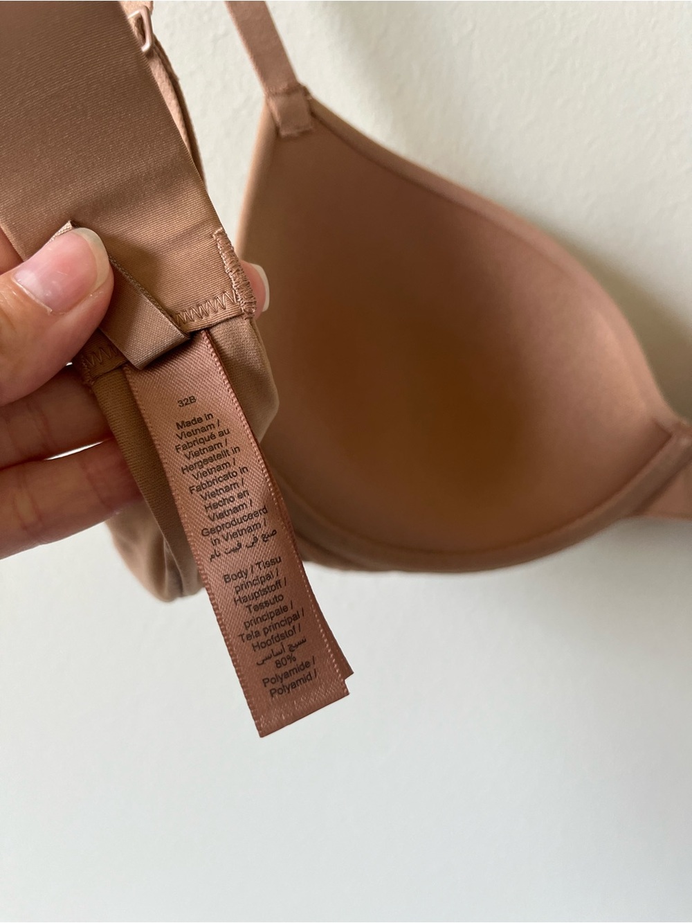 SKIMS Fits Everybody T-Shirt Bra 32B NWOT Sienna Color - Picture 6 of 9